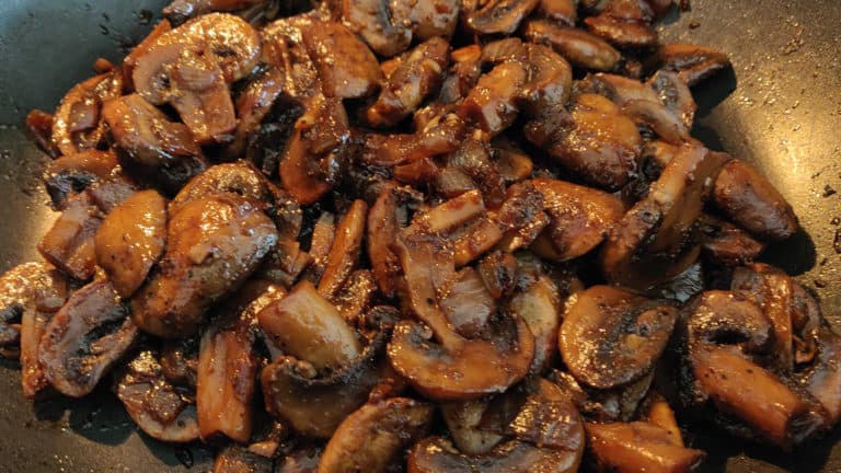 Red Wine Sautéed Mushrooms